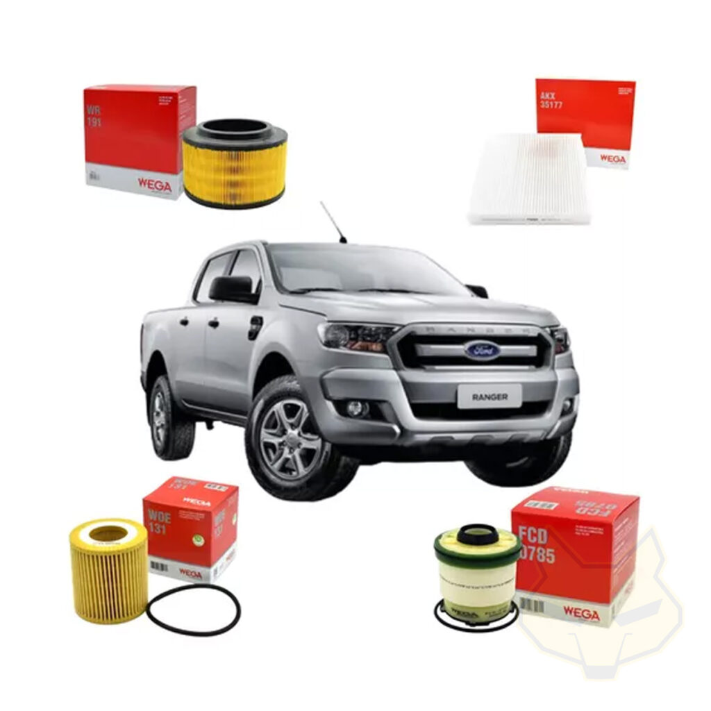 Kit 4 Filtros Para Ford Ranger 2 2 3 2 Lubrifox Lubriservicios